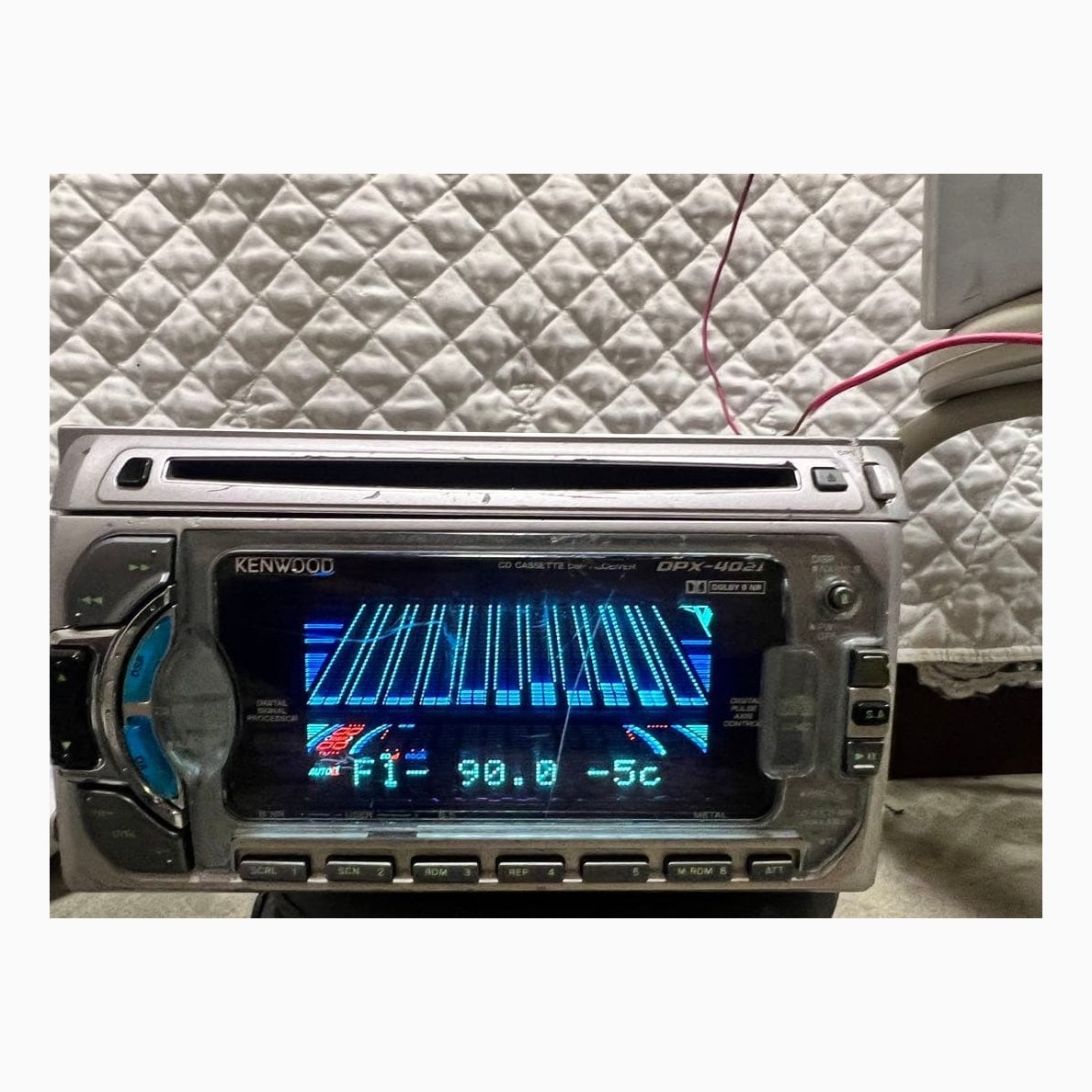 Kenwood DPX-4021 2-DIN CD Cassette Player Car Audio Head Unit JDM