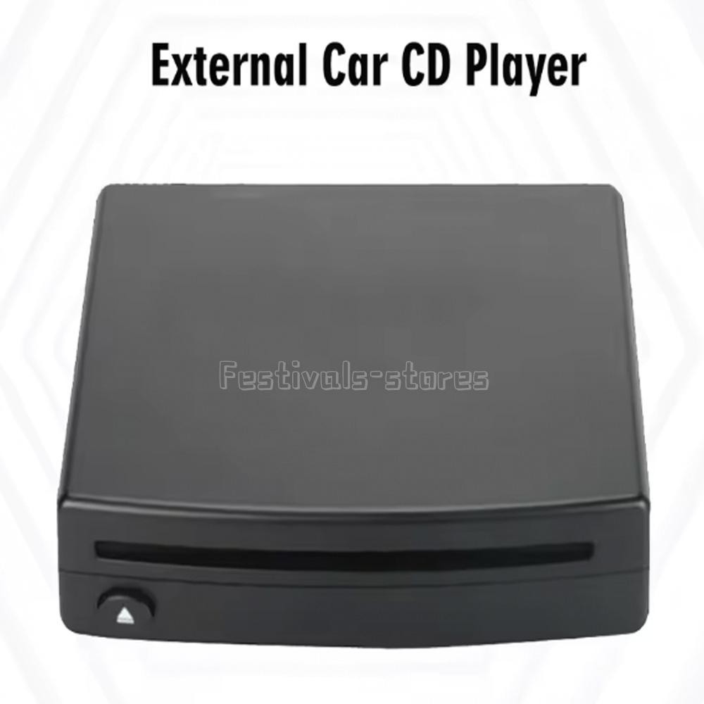 External USB Car Universal CD Player, Vehicle CD Player For Car Via USB Radio