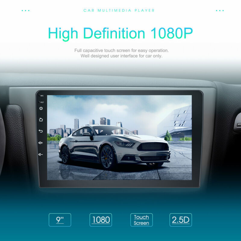 For Audi A4 2000-2009 Android 12 Car Stereo Radio GPS Navi Wifi USB FM Player