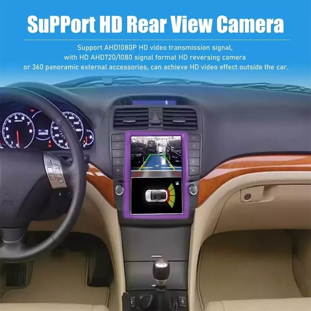 10.4″ For Honda Acura TSX 2003-2008 Car Radio with Apple CarPlay Android Auto