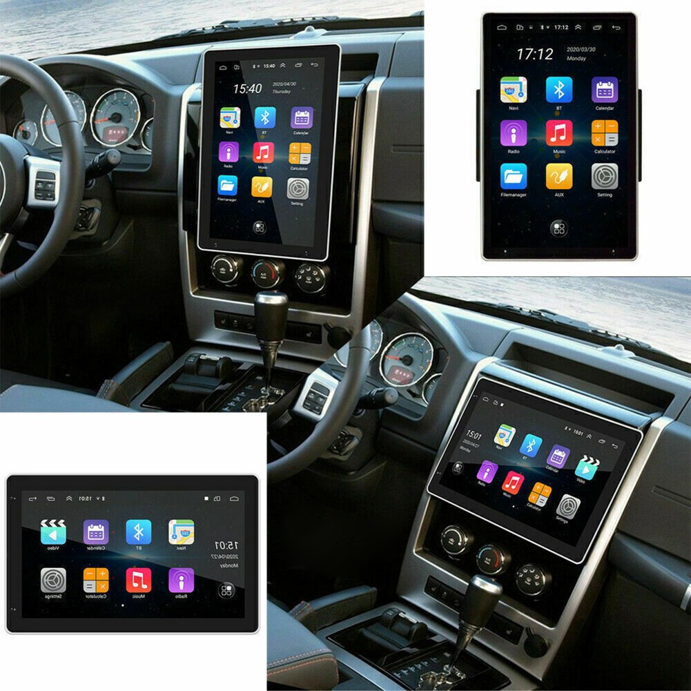 10″ Radio Estereo De Pantalla Para Coche Carro GPS WiFi Tactil Doble Din BT GPS
