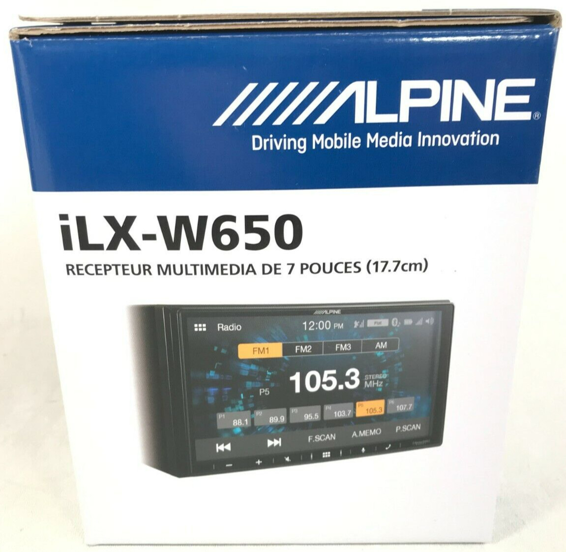 Alpine iLX-W650 Bluetooth Multimedia Android Auto Apple CarPlay Pandora USB 7″