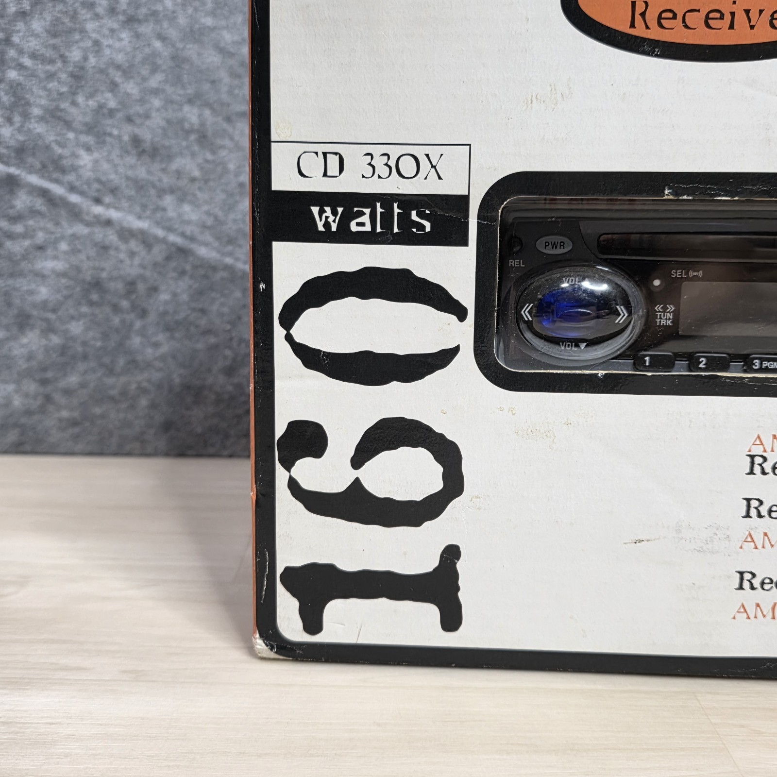 Jensen CD-330K Detachable Face AM/FM/CD Receiver with Remote Control 160 Watts
