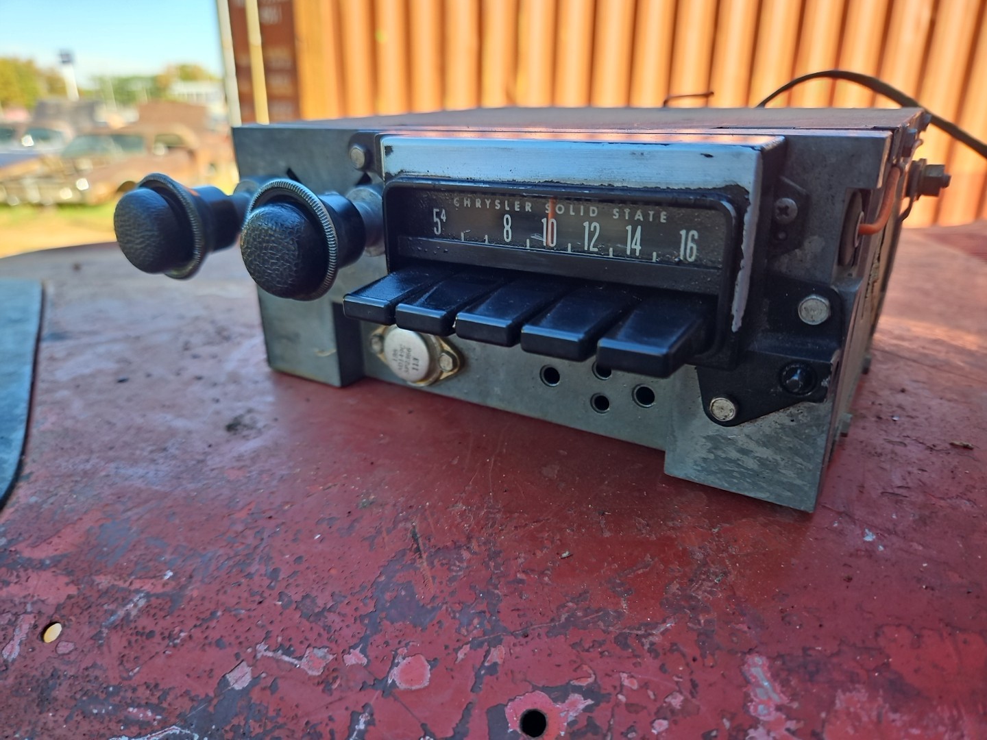 Mopar 1971-1974 B Body AM Radio Plymouth Dodge Charger Satilite GTX OEM Mopar