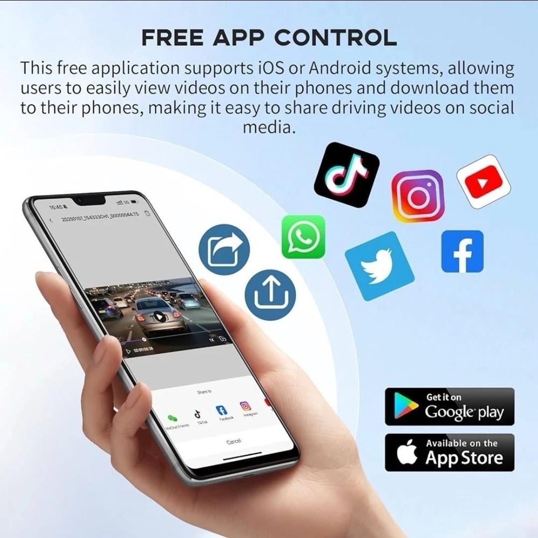 11″ Portable Carplay Screen for Car, 4K Wireless Car Play & Android Auto