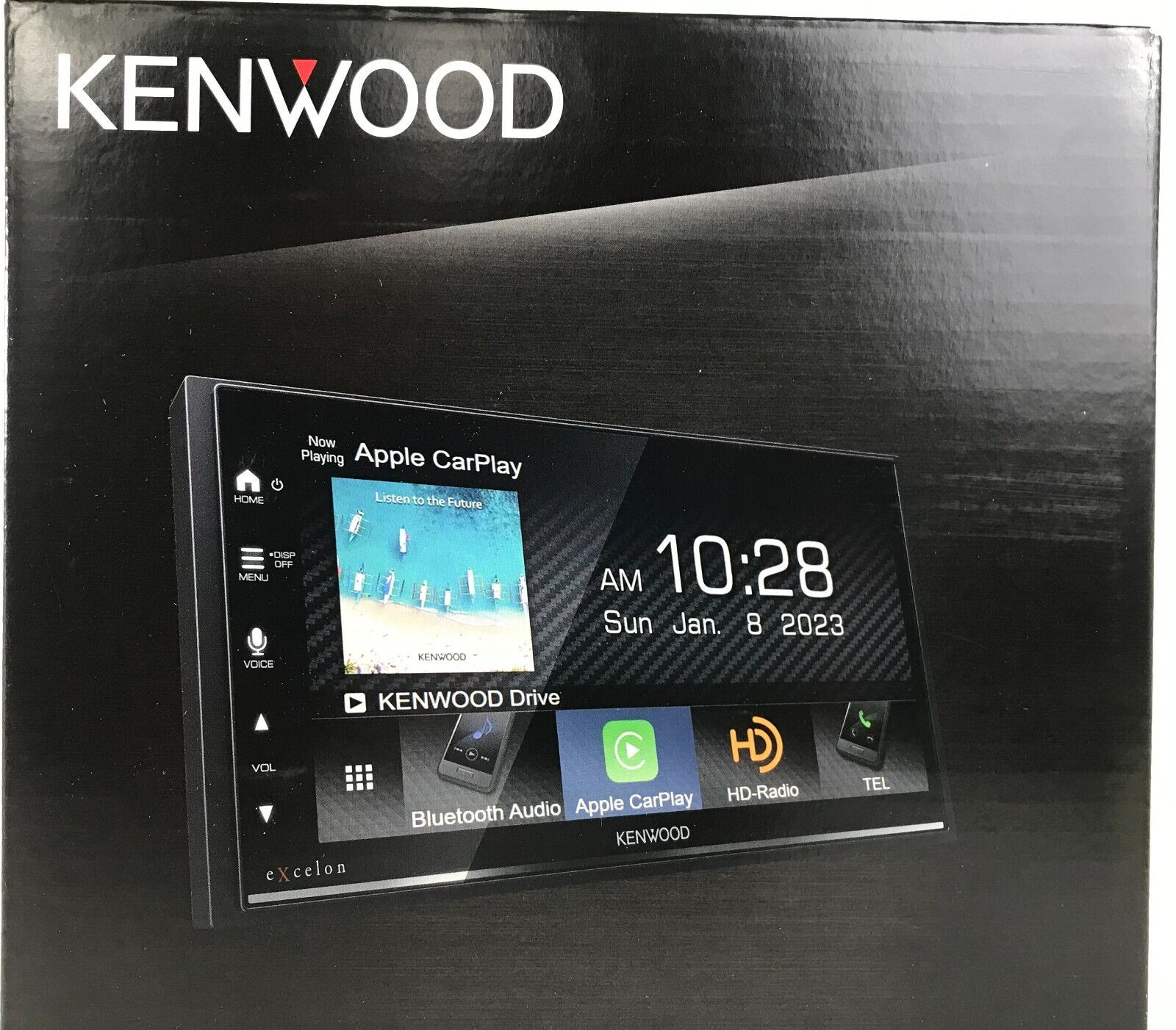 Kenwood Excelon DMX809S Multimedia Wireless Apple CarPlay Android Auto HD Radio
