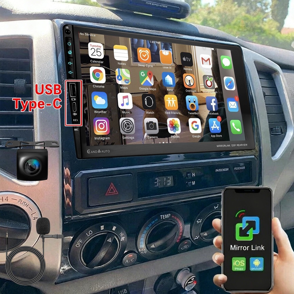 9″ Plug Play For TOYOTA TACOMA 2005-2013 CarPlay Car Stereo Radio GPS Navi AM FM