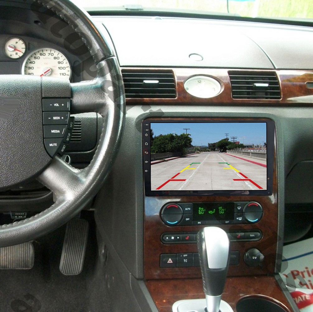 For 2005-2007 Ford Five Hundred Carplay Radio Android 14.0 GPS Navi WiFi RDS