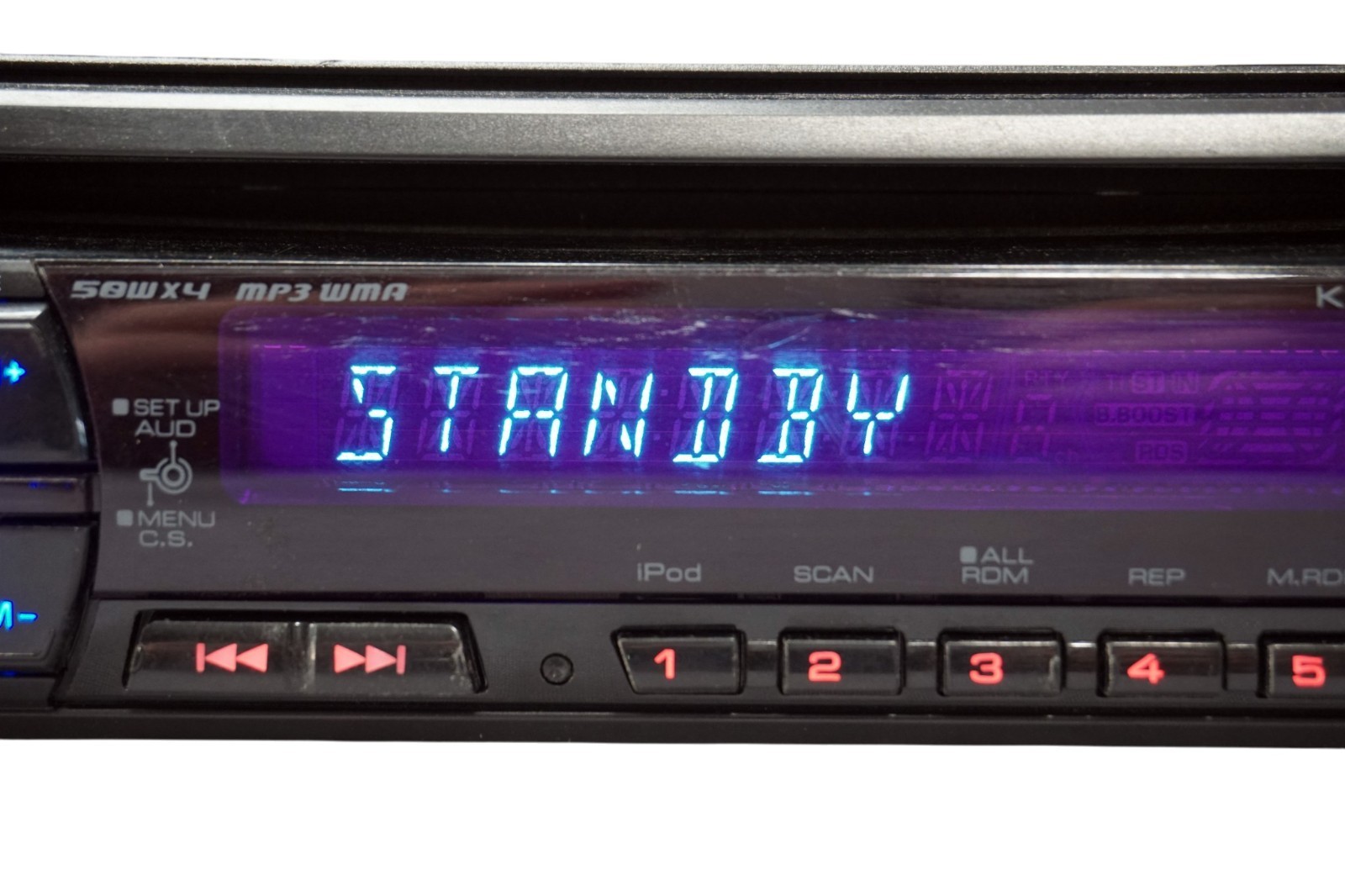 Kenwood KDC-MP342U CD MP3 WMA Car Stereo Receiver USB AUX Remote Tested