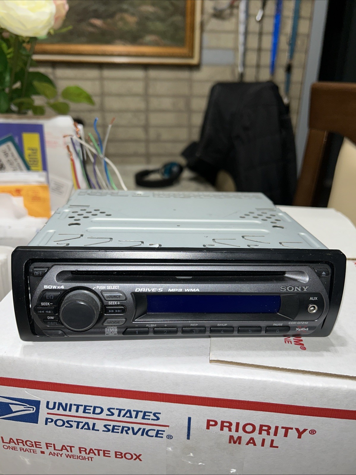 Sony Xplod CDX-GT210 Car Stereo – Front AUX Input – CD Player – Tested & Working