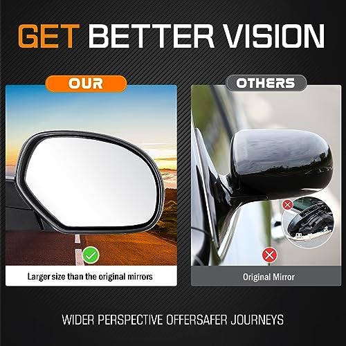 Towing Mirrors Rear View Mirrors fit for 2007 2008 2009 2010 2011 2012 2013