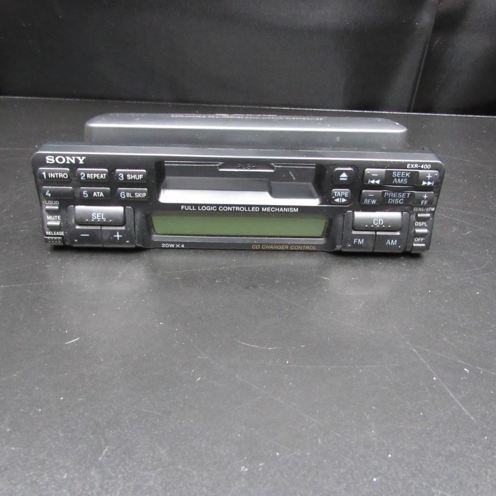VINTAGE SONY EXR-400 Detachable Front Panel AM/FM Cassette Car Stereo