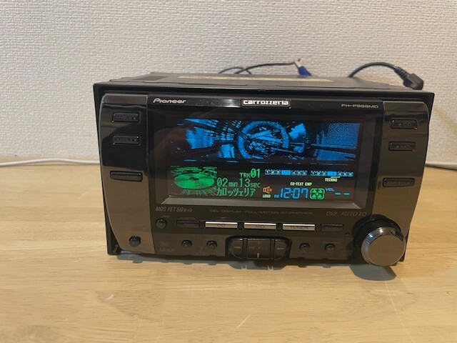 Pioneer Carrozzeria FH-P888MD 2Din Car Audio CD/MD Player Receiver Tested