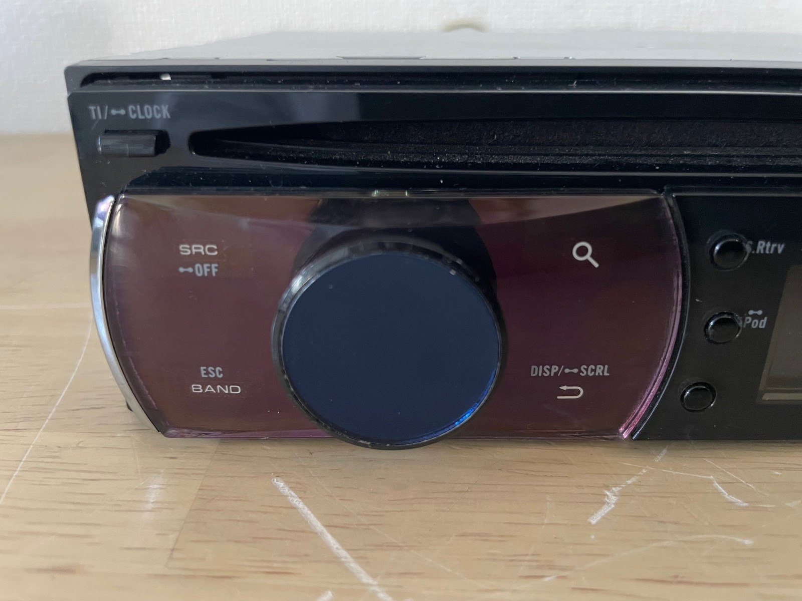 Pioneer Carrozzeria DEH-P650 1Din Car CD Player AUX USB Operation Confirmed