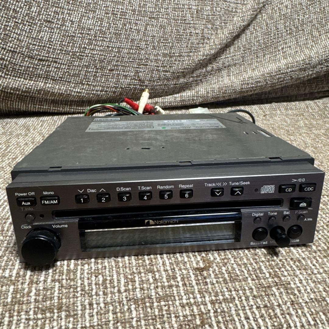 Nakamichi CD-700II Mobile Tuner / CD Player AM FM USB AUX DC14.4V