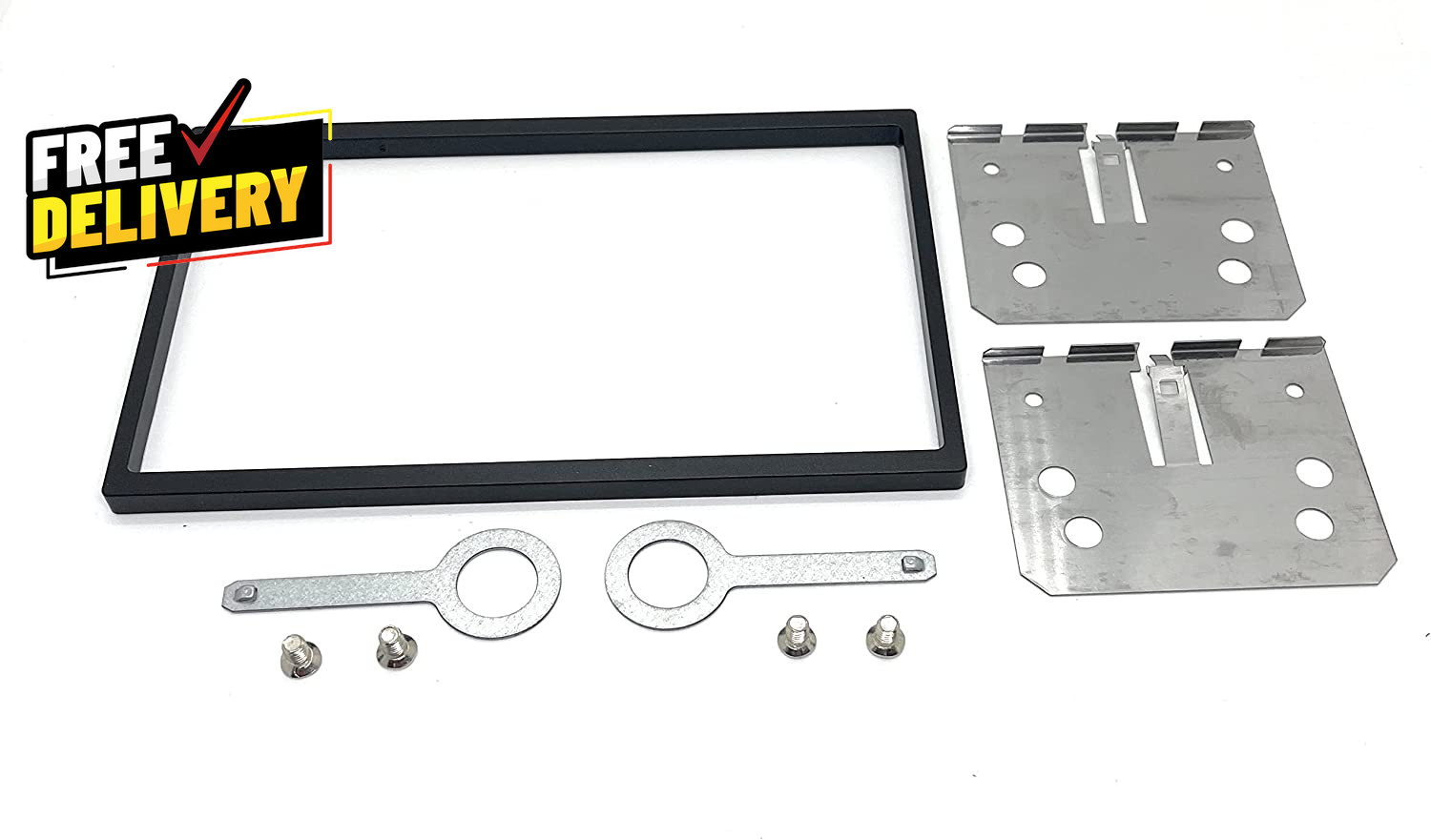 Car Stereo Double DIN Universal Cage with Frame Installation Dash Kit M……