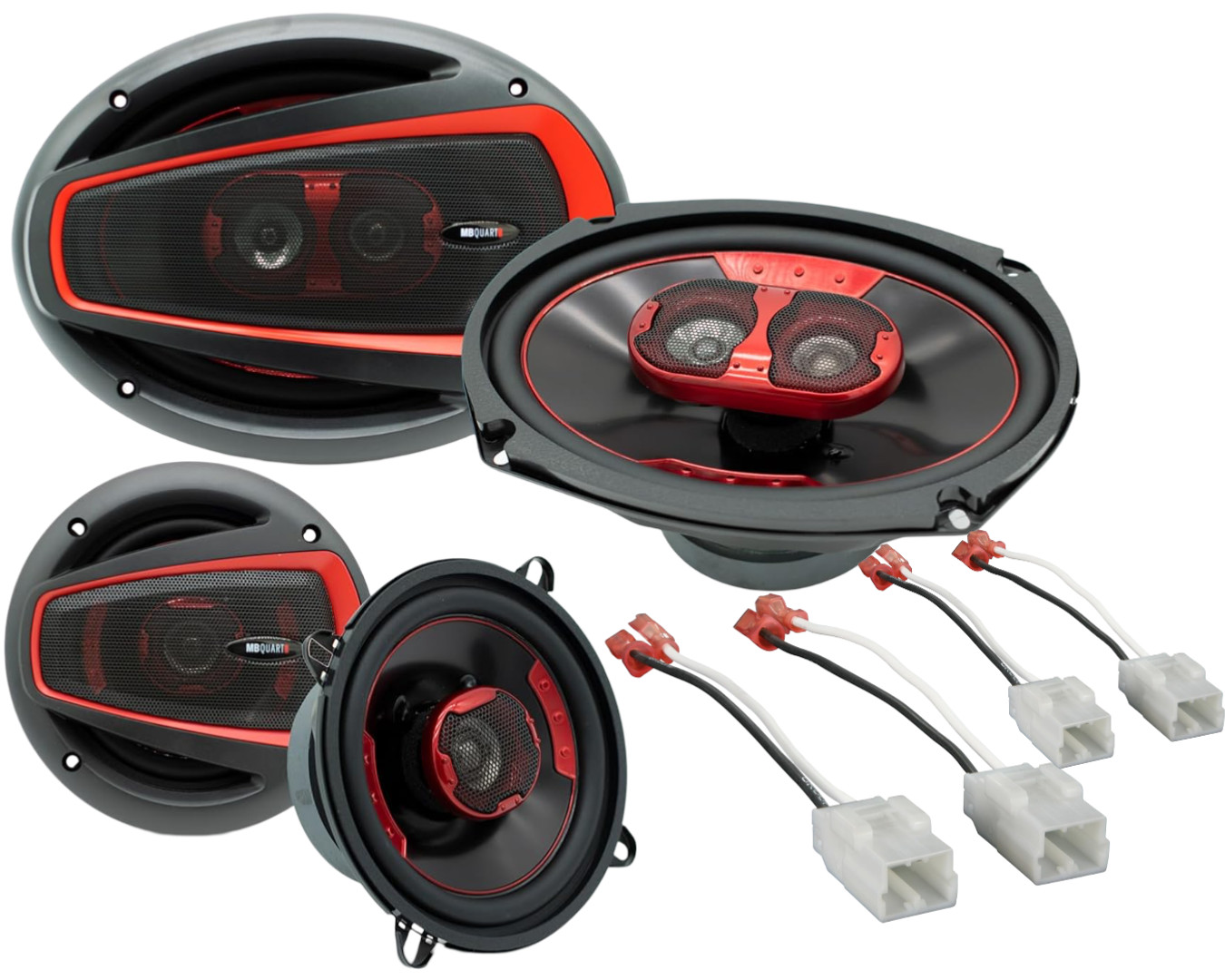4x MB Quart Factory Speaker Upgrade FOR Dodge Ram Truck 1500 2002-2008