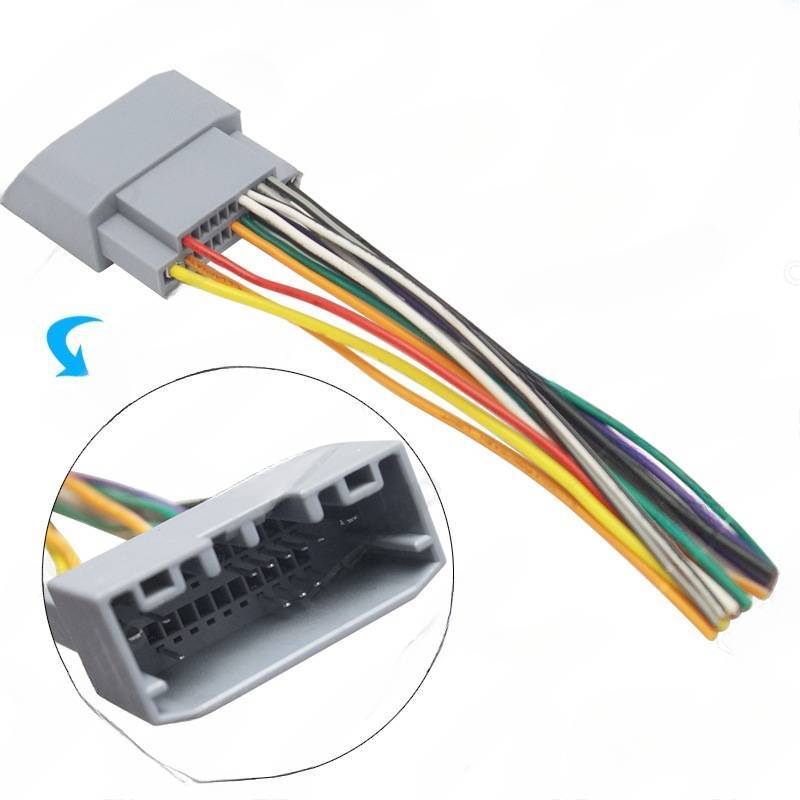for Jeep/Wrangler/Dodge Car Audio DVD Modification Power Speaker Cable Tail Line