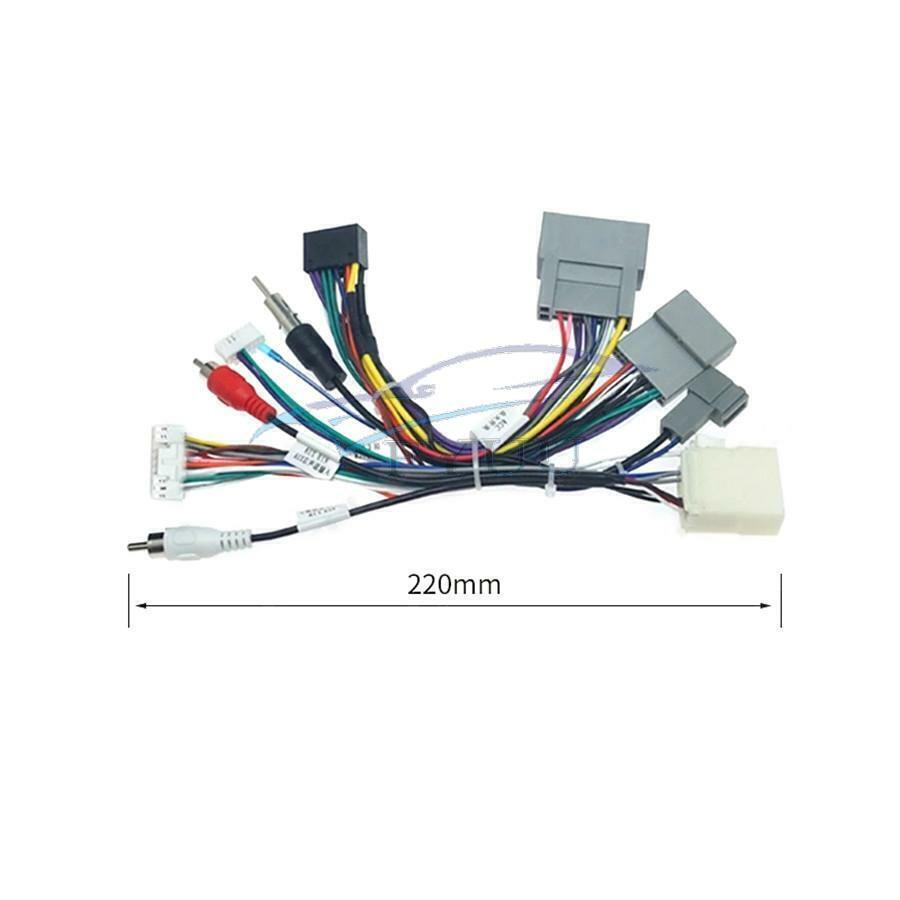 16Pin Android Radio Power Cable Adapter w/ Canbus Box For Honda Civic CRV 12-15