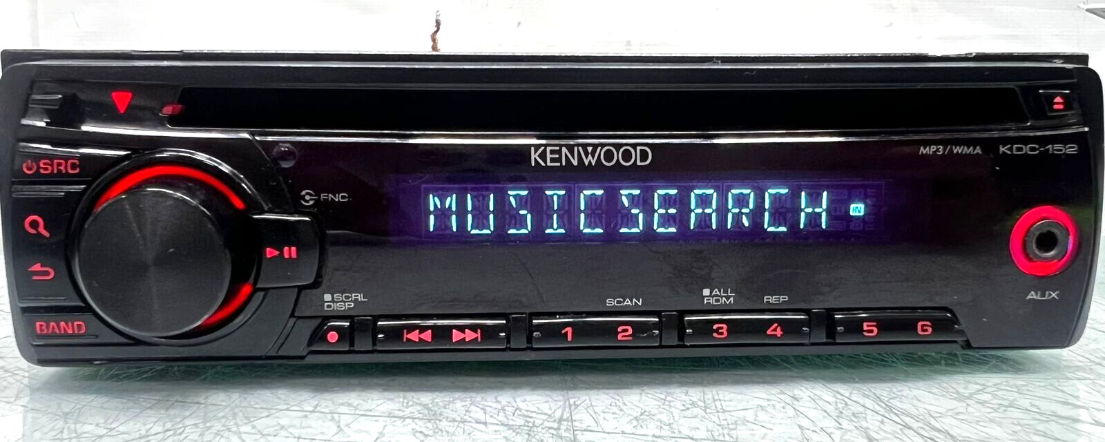 Kenwood CD player In Dash Receiver KDC-152 CD Player MP3 single din Bass Boost
