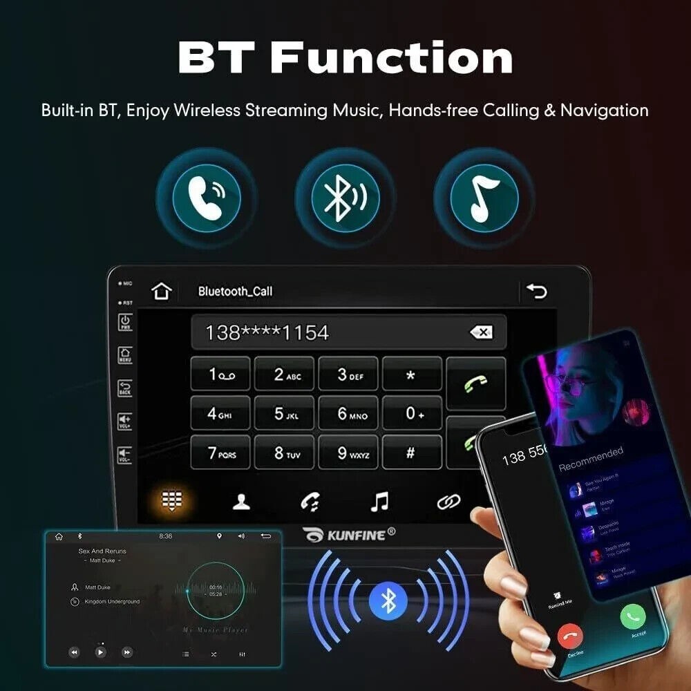 Car Radio GPS Navigation Android 14 Screen For 2014-2021 Nissan Armada 6+128GB