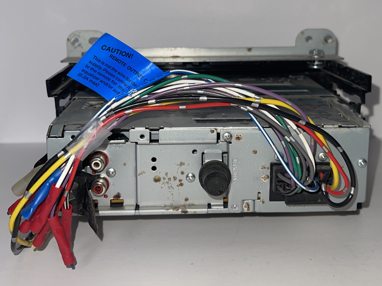 JVC KD S11 Car CD R RW Compatible Player Receiver AM FM Detachable Face Kit
