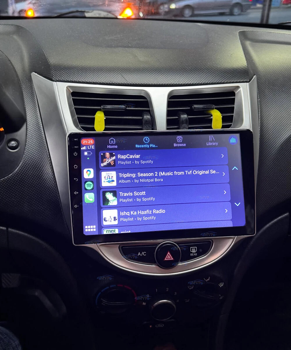 For 2012-2017 Hyundai Accent Apple CarPlay Car Radio Android 15 GPS Stereo WIFI