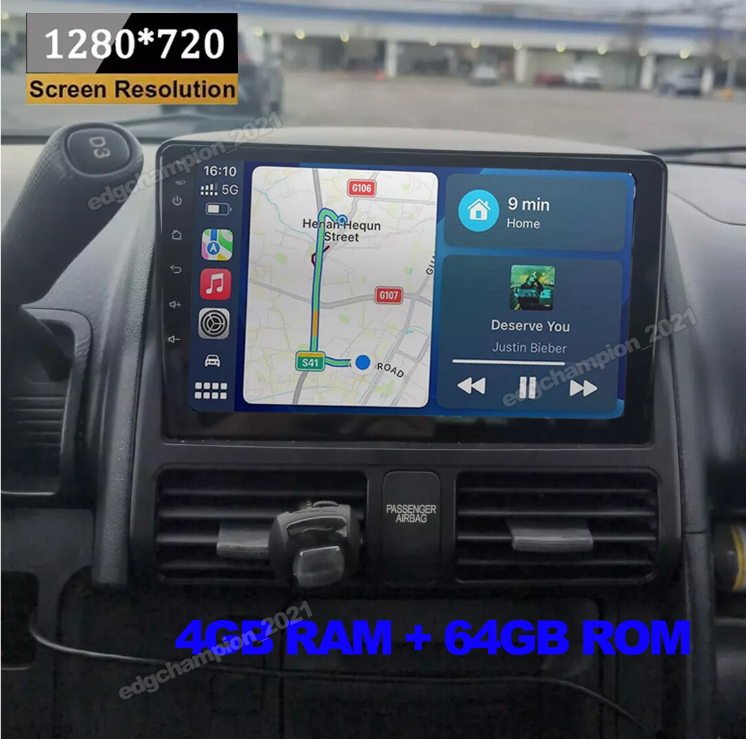 For Honda CR-V CRV 2002-2006 4+64G Apple CarPlay Android 13 Car Stereo GPS Radio