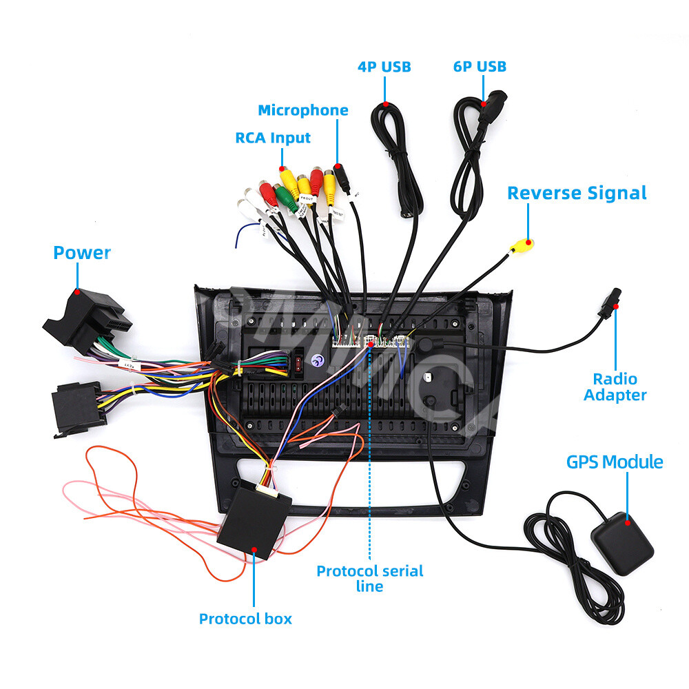 9in Car Stereo Radio Navi WiFi RDS Fit For Mercedes-Benz G-Class W463 2001-2008