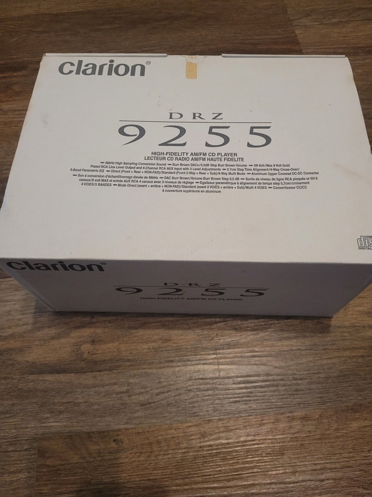Clarion Drz 9255 Copper chasis Audiophile