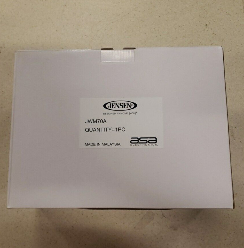 Jensen JWM70A Slimline 3-Zone Stereo Wall Mt Free shipping