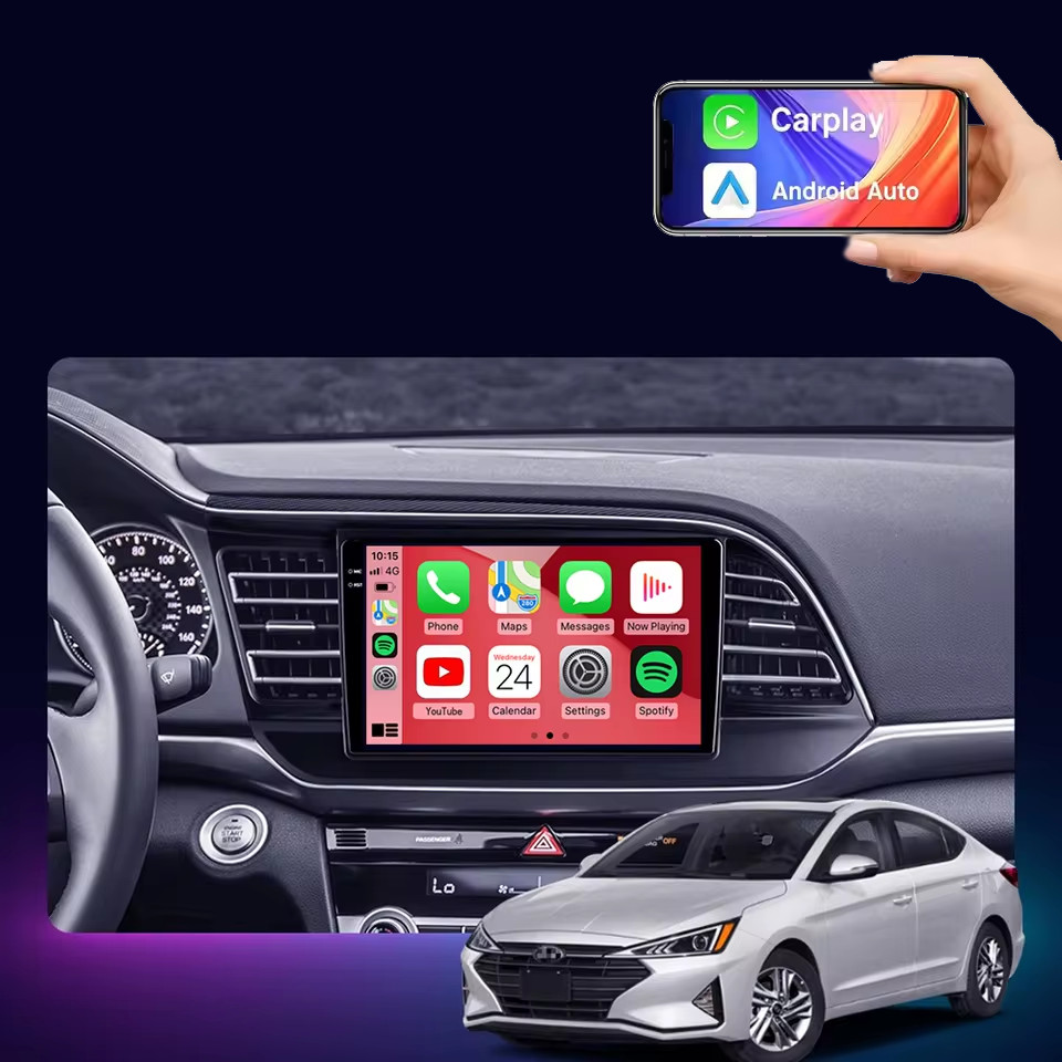 For Hyundai Elantra 6 2018 – 2020 Car Radio CARPLAY Android Auto 32G WIFI BT GPS