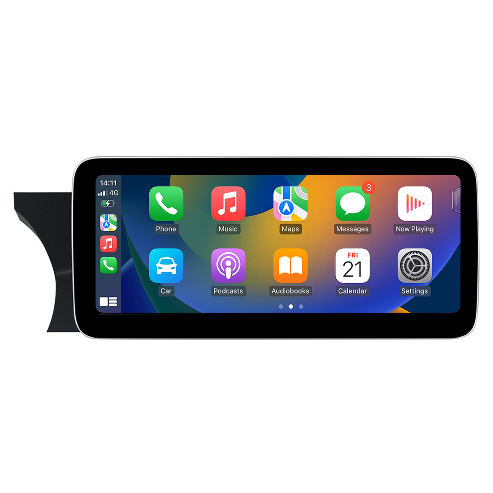 4GB+64GB Android 13 Auto Radio Carplay For Mercedes Benz C Class W204 2011-2014