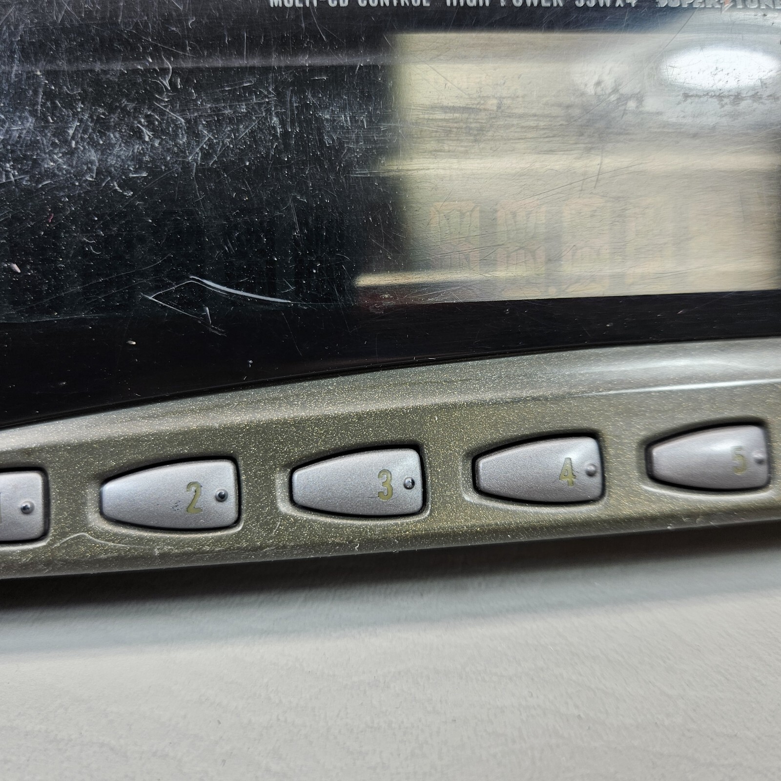 Pioneer DEH-P75DH Car Radio In-Dash Flap – FACE PLATE ONLY