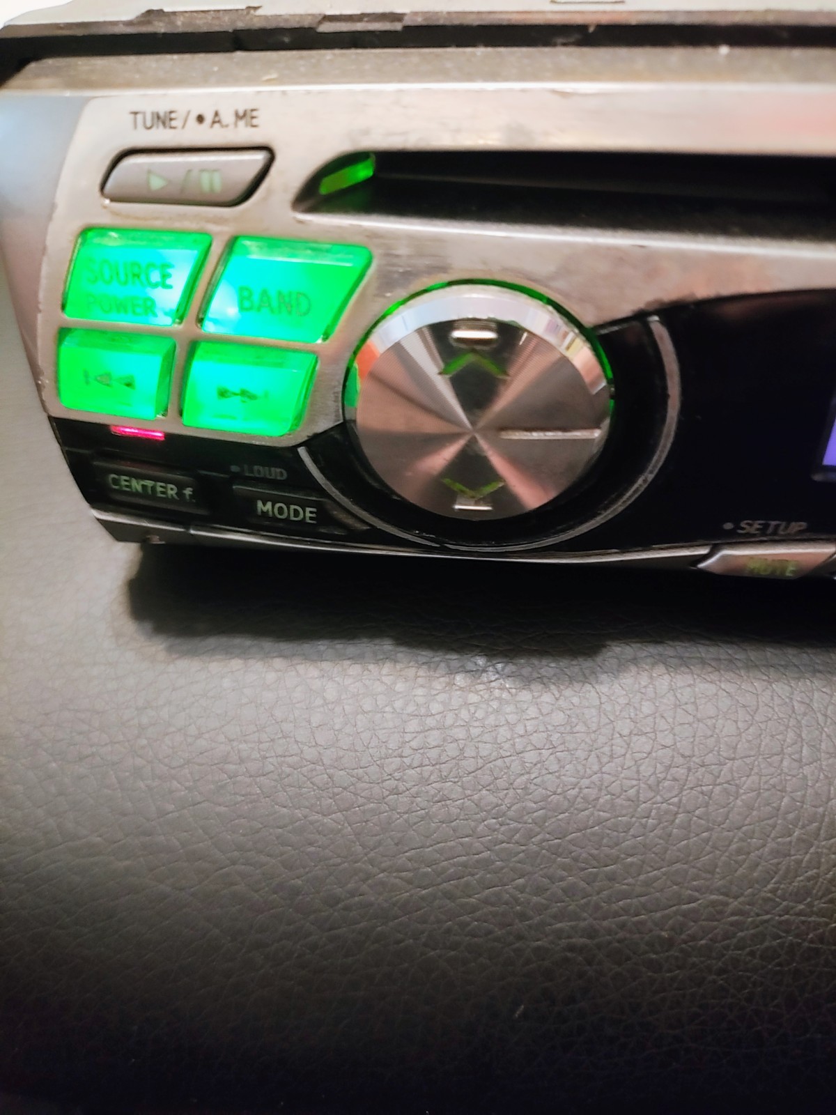 Old school Alpine CDE-9841 CD Receiver.