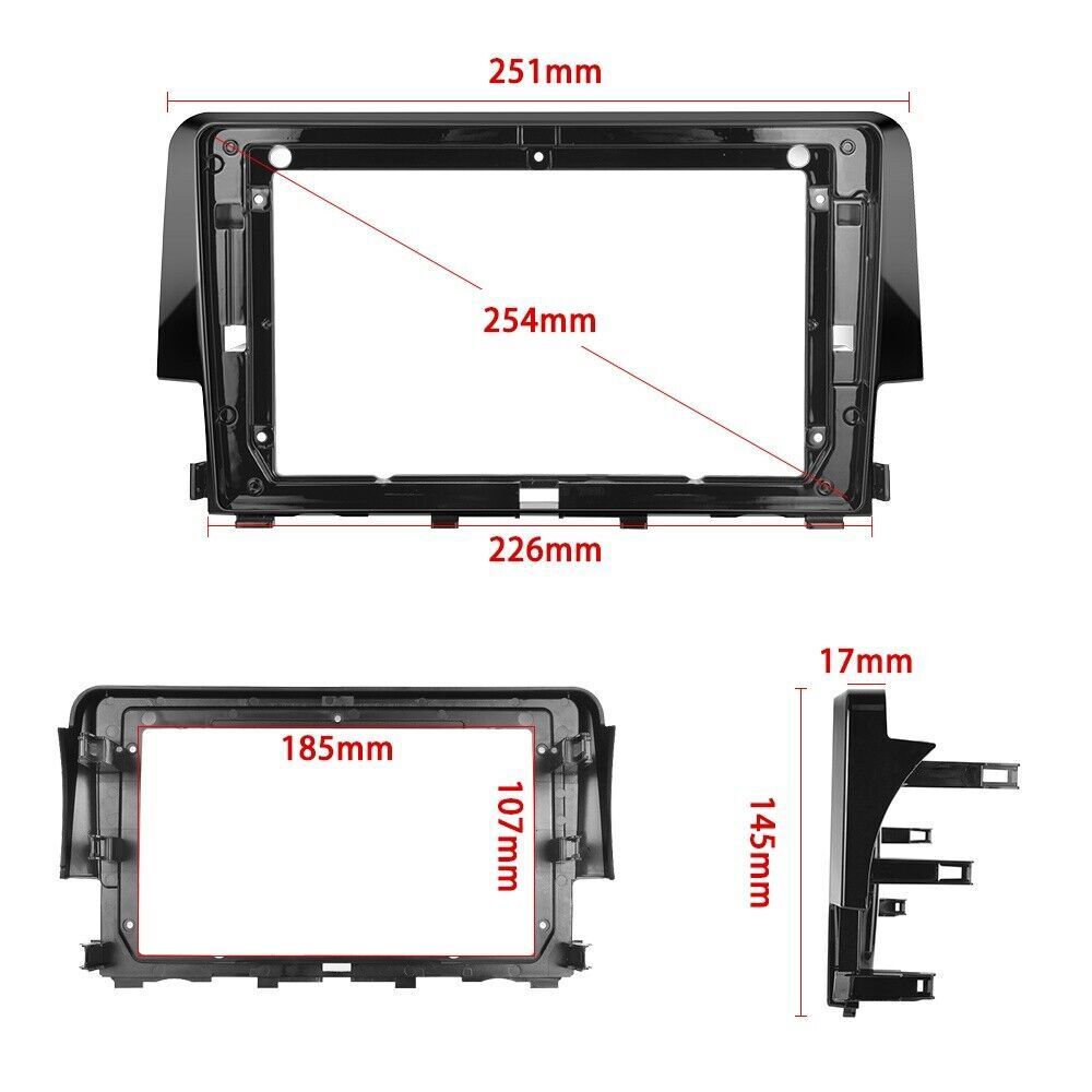 APPLE CARPLAY FOR 2016-2020 HONDA CIVIC ANDROID 12 CAR STEREO RADIO GPS 2+32GB
