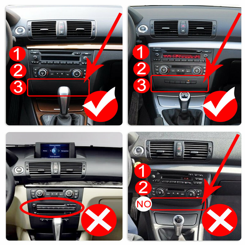 9”Car Radio Multimedia Player Android Navigation GPS WIFI For BMW 1-Series 04-11