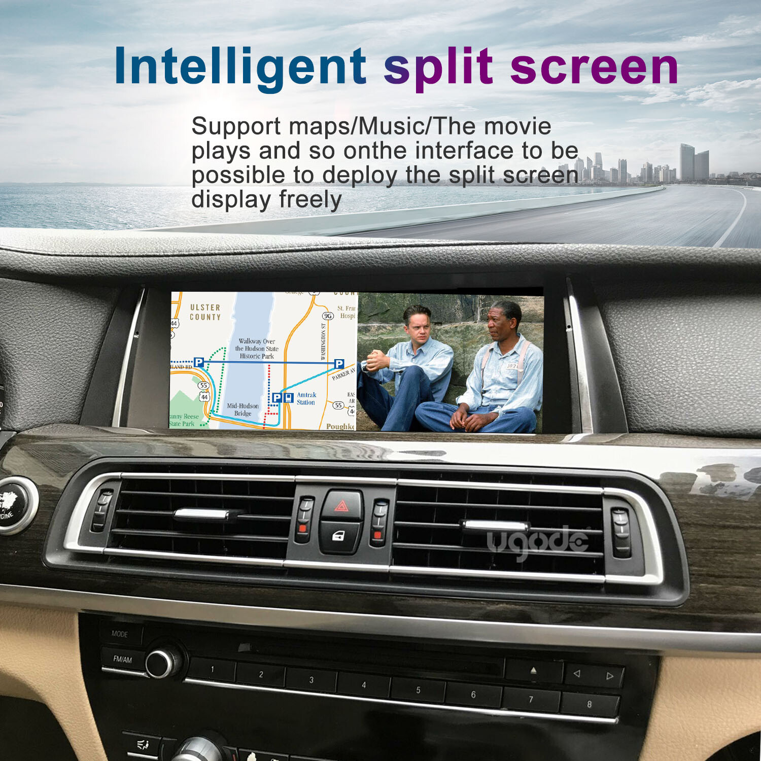 10.25 8+128G Android13 Screen UPGRADE CARPLAY BMW 7 Series F01 F02 2009-2012 CIC