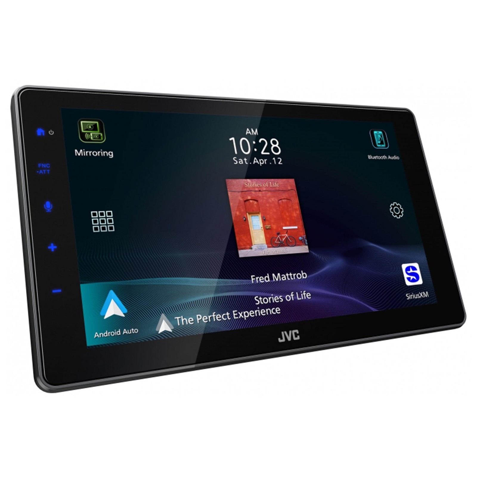 JVC KW-Z900W 9″ HD Floating Digital Media Receiver CarPlay Android Auto