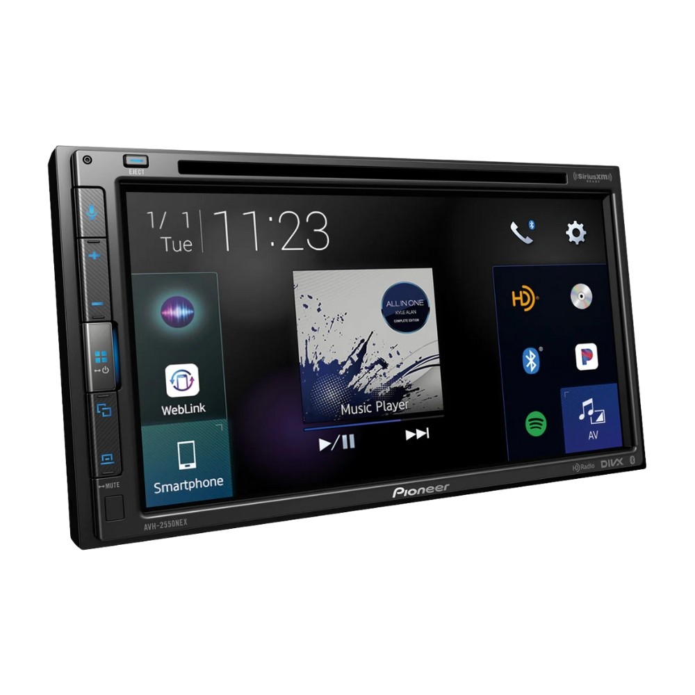Pioneer AVH-2550NEX 6.8″ Double-Din Multimedia CD/DVD with Bluetooth