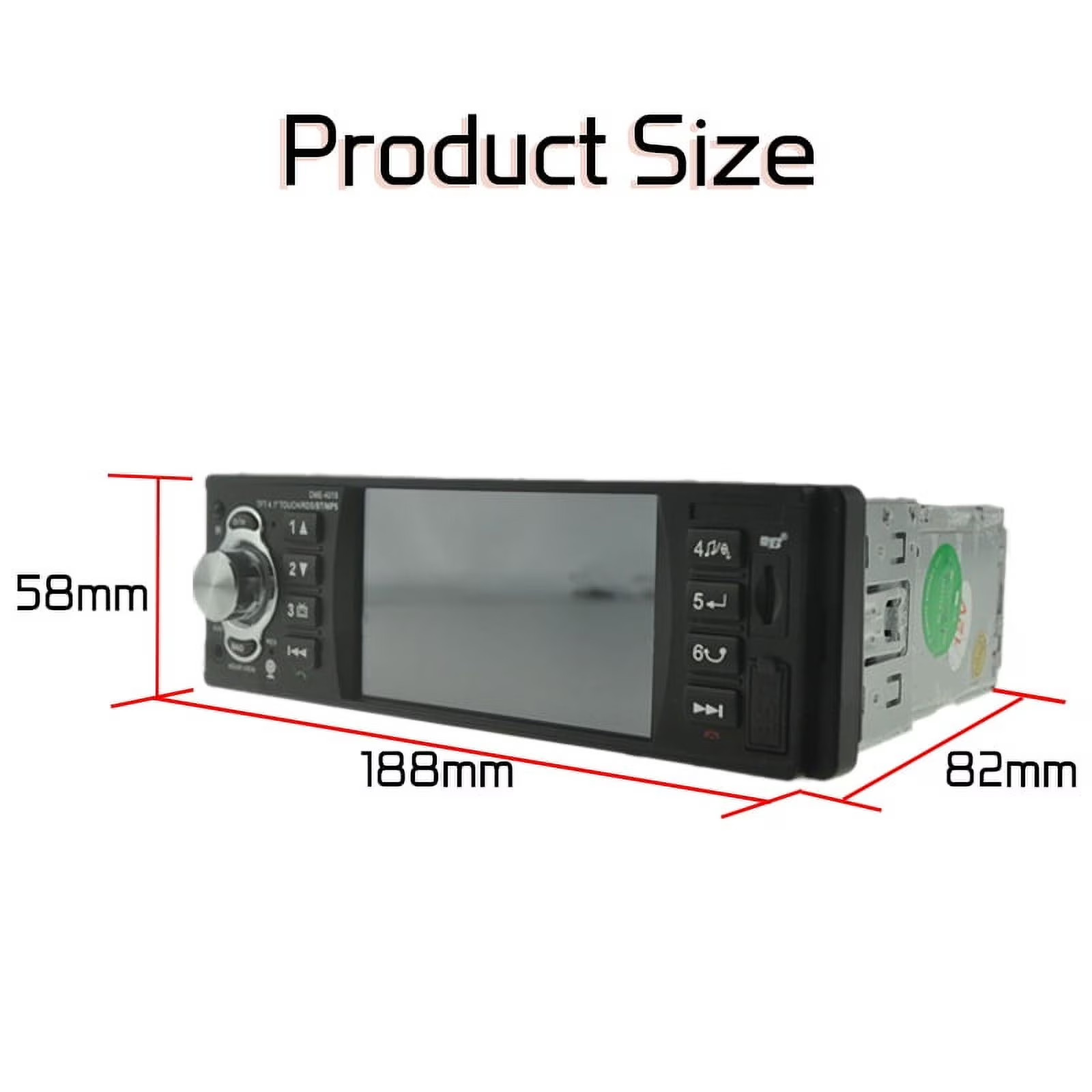 Estereo De Pantalla con Bluetooth Para Coche Carro Auto MP5 Player USB/SD/AUX/FM