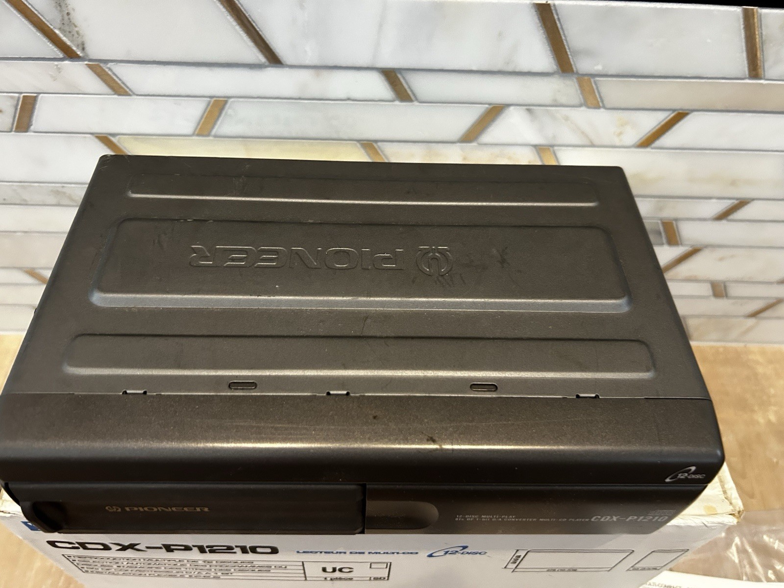 PIONEER 12 CD-Changer Disc Multiplayer CDX-P1210 In Box