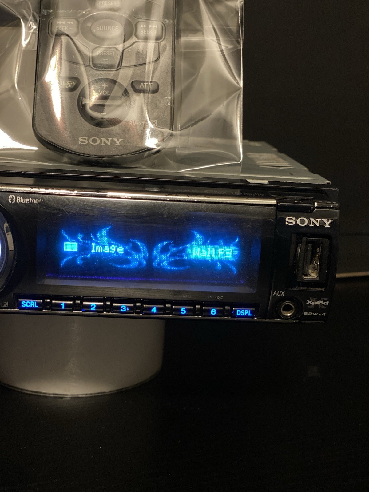 🔥✅SUPER RARE BLUETOOTH SONY CDX WORKING PERFECTLY ✅🔥