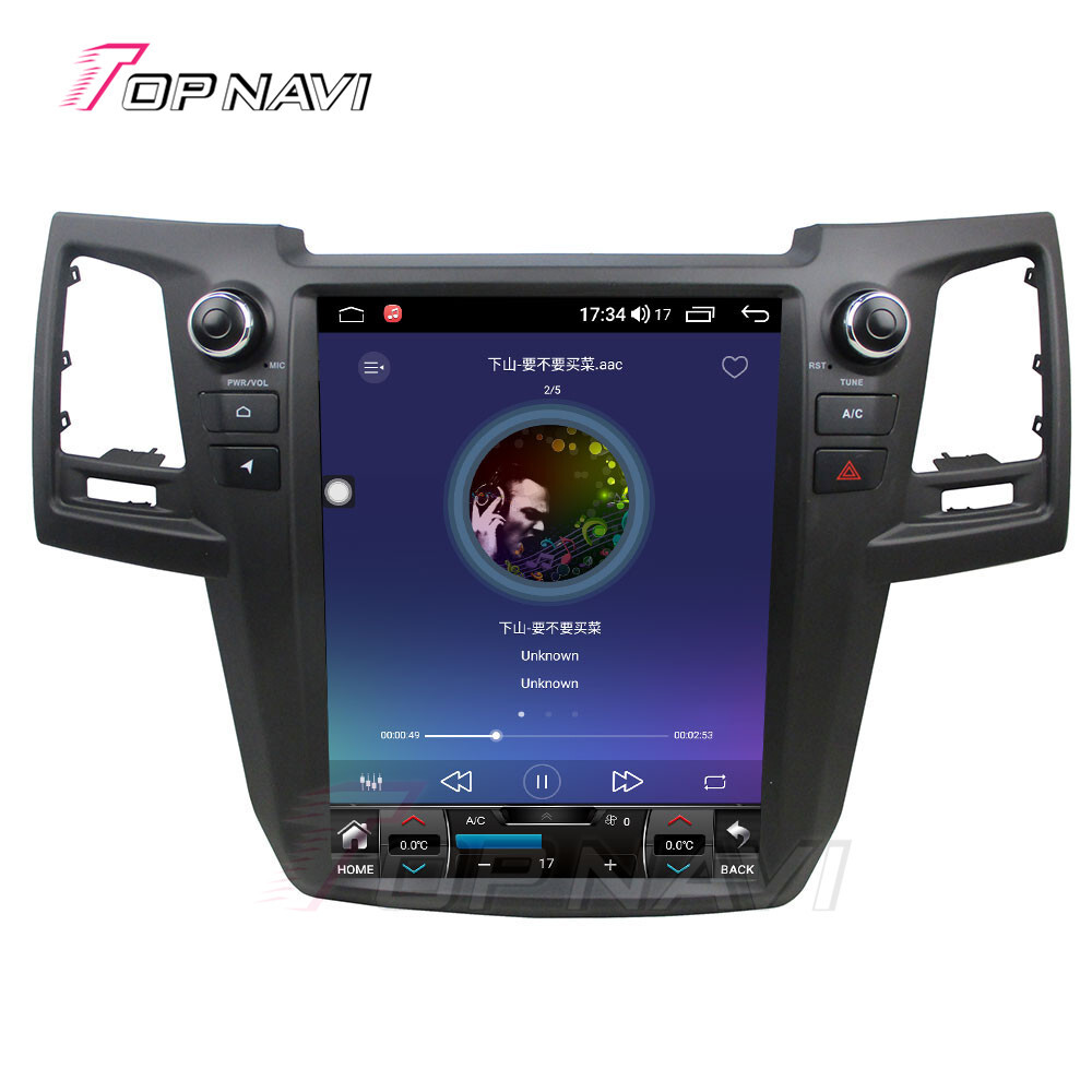 12.1Inch for Toyota Fortuner 2005-2015 Car GPS Navi Stereo 4G RDS Androind 14.0