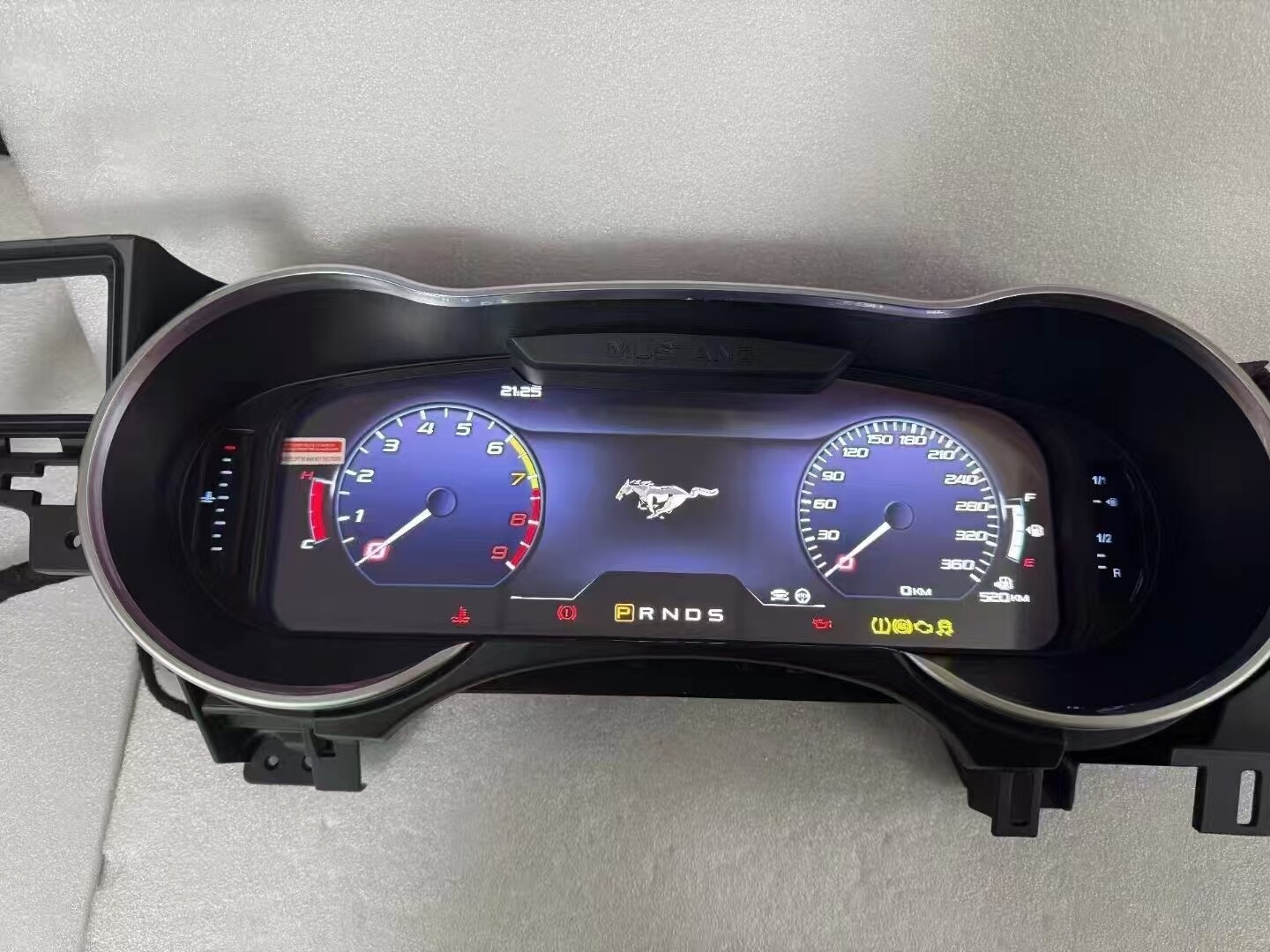 LCD Digital Cluster Speedometer Instrument for Ford Mustang 2015-2023