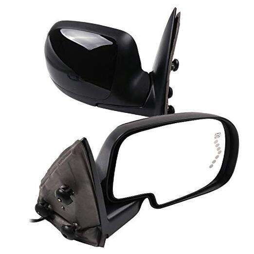 Compatible fit for Pair Set Door Mirrors 2003-2006 For GMC Yukon For Chevy