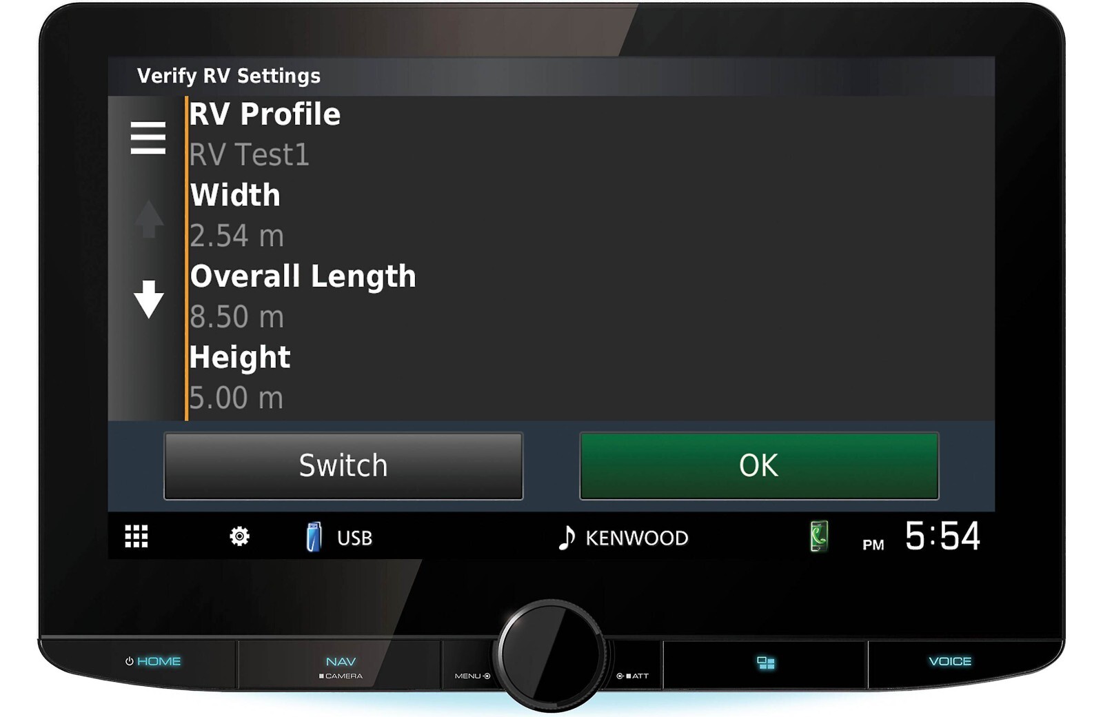 Kenwood DNR1008RVS Digital multimedia receiver with built-in navigation