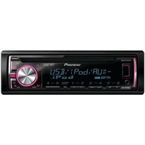 Pioneer DEH-X3600UI CD MP3 Receiver w/ Built In iPod iPhone Control DEHX3600UI