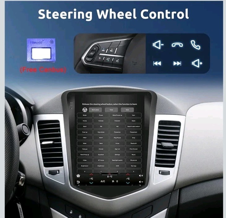 4Core + 64GB Android Upgrade Car Radio for Chevrolet Chevy Cruze J300 2009-2015,