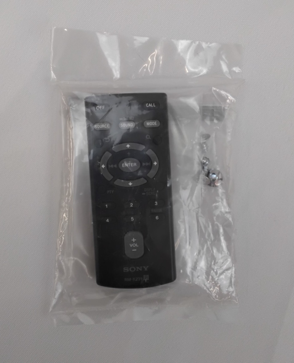 Sony Bluetooth Audio System MEX-N4100BT Radio/CD Player New in Open Box #J5138